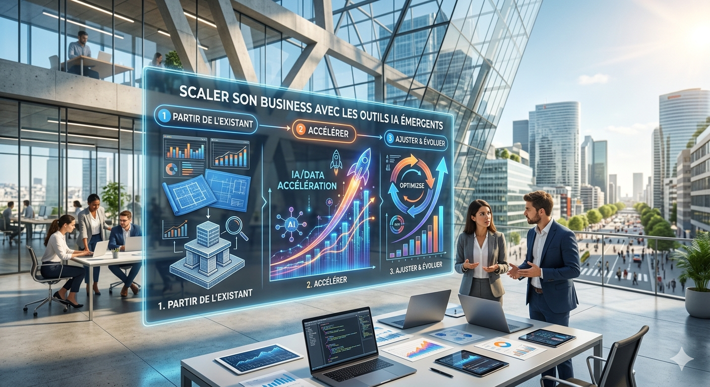 Scaler son business avec les outils IA : accélérer sans tout reconstruire